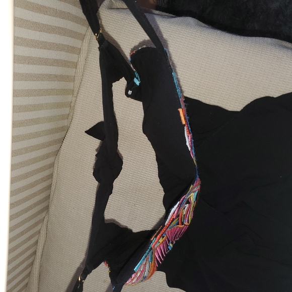 Aruba Black and Colored Bust Sundress Mini - Picture 10 of 13